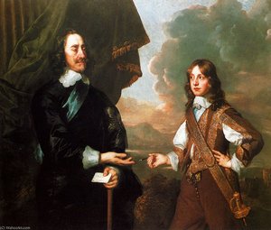 Charles I An The Duke Of York — Pieter Van Der Faes (peter Lely)