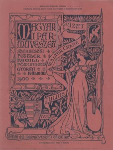 Coverpage For The Periodical Magyar Iparművészet (hungarian Applied Art) 1900/4. — Walter Crane
