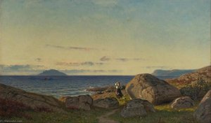 Evening In Stavenes — Amaldus Clarin Nielsen
