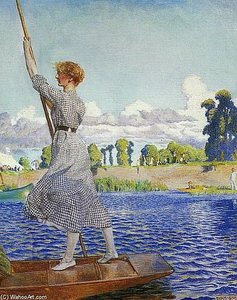 Regatta — John Byam Liston Shaw