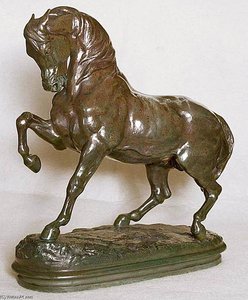 Cheval Turk — Antoine-louis Barye