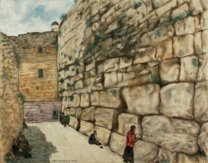 La Muro De Las Lamentaciones — Marc Chagall