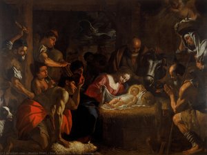 The Adoration Of The Shepherds — Mattia Preti