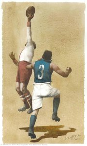 Watercolour, R Cazaly — Robert Roger Ingpen Am, Frsa