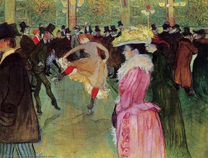 Ples V Moulin Rouge — Toulouse-lautrec