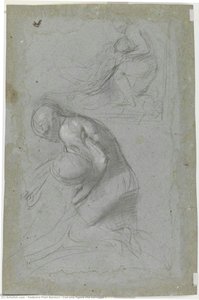 Con Una Figura Che Sorregge L — Federico Fiori Barocci