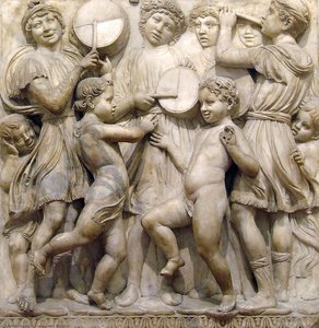 Cantoria: Fourth Top Relief — Luca Della Robbia