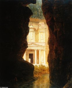 El Khasne, Petra — Frederic Edwin Church