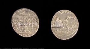 Denarius Of Emperor Augustus — რომან ოპალკა
