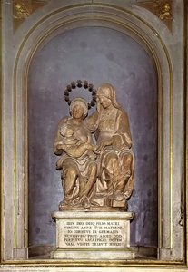 Madonna And Child With St Anne — Andrea Dal Monte Sansovino