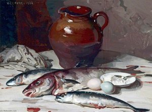 Still Life With Fish — William Charles Penn