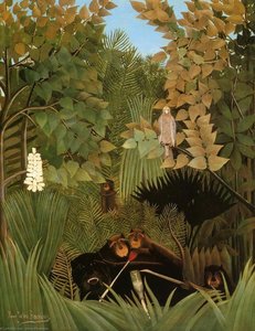 Los Bufones Alegres — Henri Julien Félix Rousseau (le Douanier)