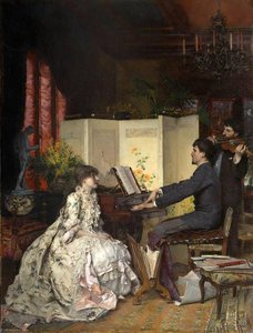 Little Concert — Pascal-adolphe-jean Dagnan-bouveret