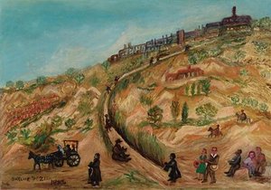 Mount Zion, Israel — David Davidovich Burliuk
