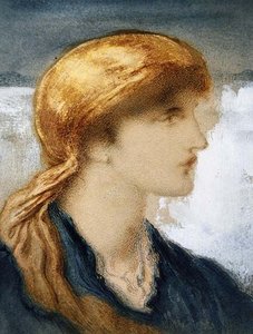 Head Of A Gir — Simeon Solomon
