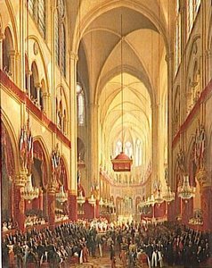 Bapteme De Monseigneur Le Comte De Paris Dans L'eglise Notre Dame De Paris.2 Mai 1841 — Hippolyte Victor Valentin Sebron