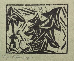 Fir Trees — Lyonel Feininger