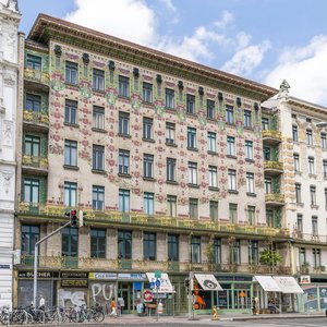 Majolika-haus In Vienna, Austria — Otto Koloman Wagner