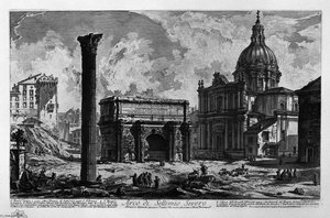 Arch Of Septimius Severus — Giovanni Battista Piranesi