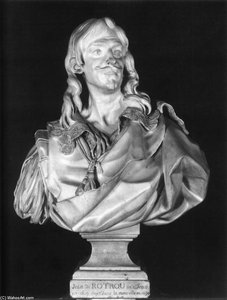 Bust Of Jean De Rotrou — Jean Jacques Caffiéri