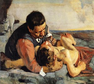 The Good Samaritan — फ़र्डिनेंड हॉडलर