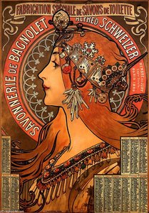 Savonnerie De Bagnolet — Alphonse Mucha