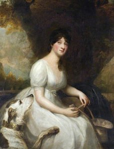 Anna Maria Hunt (c.1771–1861), The Honourable Mrs Charles Agar Bagenal — George Romney