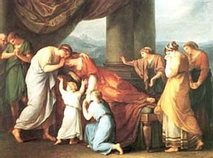 Alcestis — Angelica Kauffmann (maria Anna Angelika)