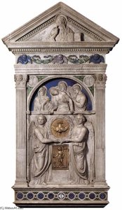 The Peretola Tabernacle — Luca Della Robbia