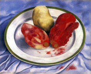 Tunas (nature Morte Avec Des Fruits De Cactus) — Frida Kahlo