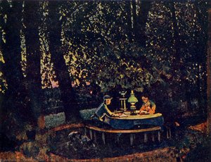 The August Evening. Ligachevo — Konstantin Yuon