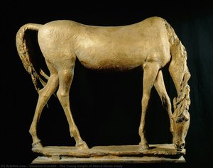 The Young Knight Of Peace-horse Study — Venanzo Crocetti