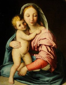 Madonna And Child — Giovanni Salvi Da Sassoferrato
