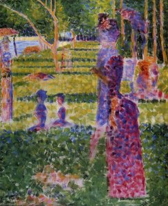 La Grande Jatte - Le Couple — Georges Pierre Seurat