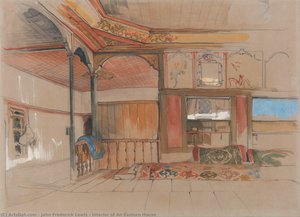 Interior Of An Eastern House — John Frederick Lewis
