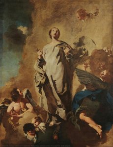 Immaculate Conception And Angels — Giovanni Battista Piazzetta