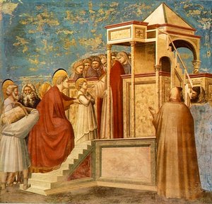 Predstavenie Panny Márie V Chrámiku – [08] – Prezentácia Panny Márie V Chrámiku — Giotto Di Bondone