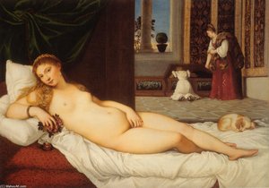 Venus Of Urbino Venera Iz Urbina — Tiziano