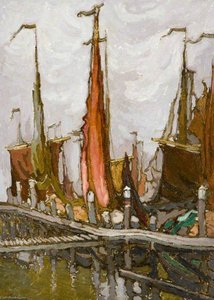 The Coming Storm, Volendam, Holland — Georgina Moutray Kyle