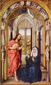 Apariția Lui Cristos Mariei — Rogier Van Der Weyden