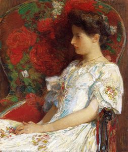La Poltrona Vittoriana — Frederick Childe Hassam