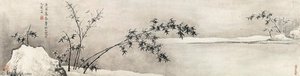 Snow Clad Bamboo On The Shore — Li Yanshan