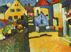 Murnau, Grüngasse — Wassily Wassilyevich Kandinsky