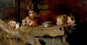 Childhood's Treasures — Marianne Stokes
