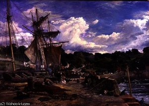 He Pier Head, Aberdour — Samuel Bough