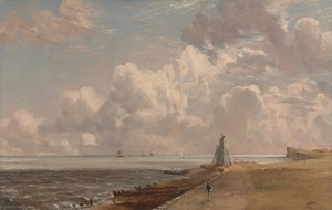 Harwich: Il Faro E Beacon Hill — John Constable
