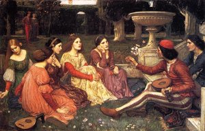 A Tale From The Decameron — John William Waterhouse