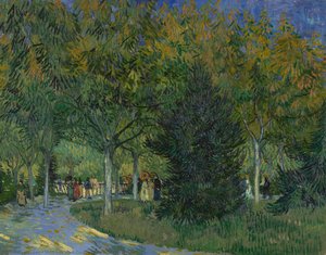 El Camino En El Parque — Vincent Willem Van Gogh
