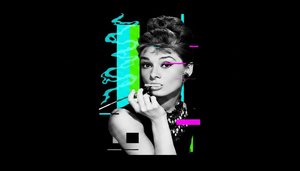 Fragmented Elegance: A Monochromatic Vision Interrupted By Neon Geometric Chaos — Amélie Caron