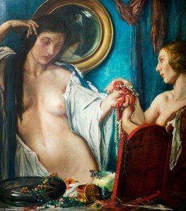 The Toilet - — Charles Haslewood Shannon